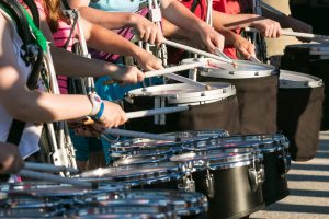 Band camp drumroll in progress