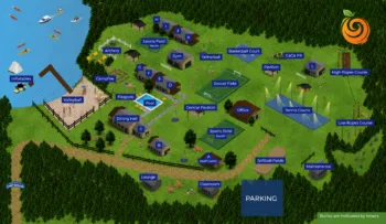Map of Retreat Canter